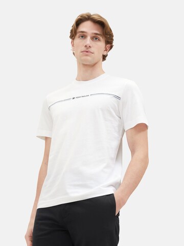 T-Shirt TOM TAILOR en blanc