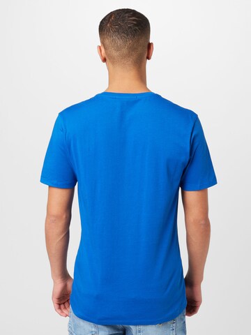 mėlyna DRYKORN Standartinis modelis Marškinėliai 'Quentin'