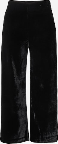 Lindex - Pierna ancha Pantalón 'Lykke' en negro: frente