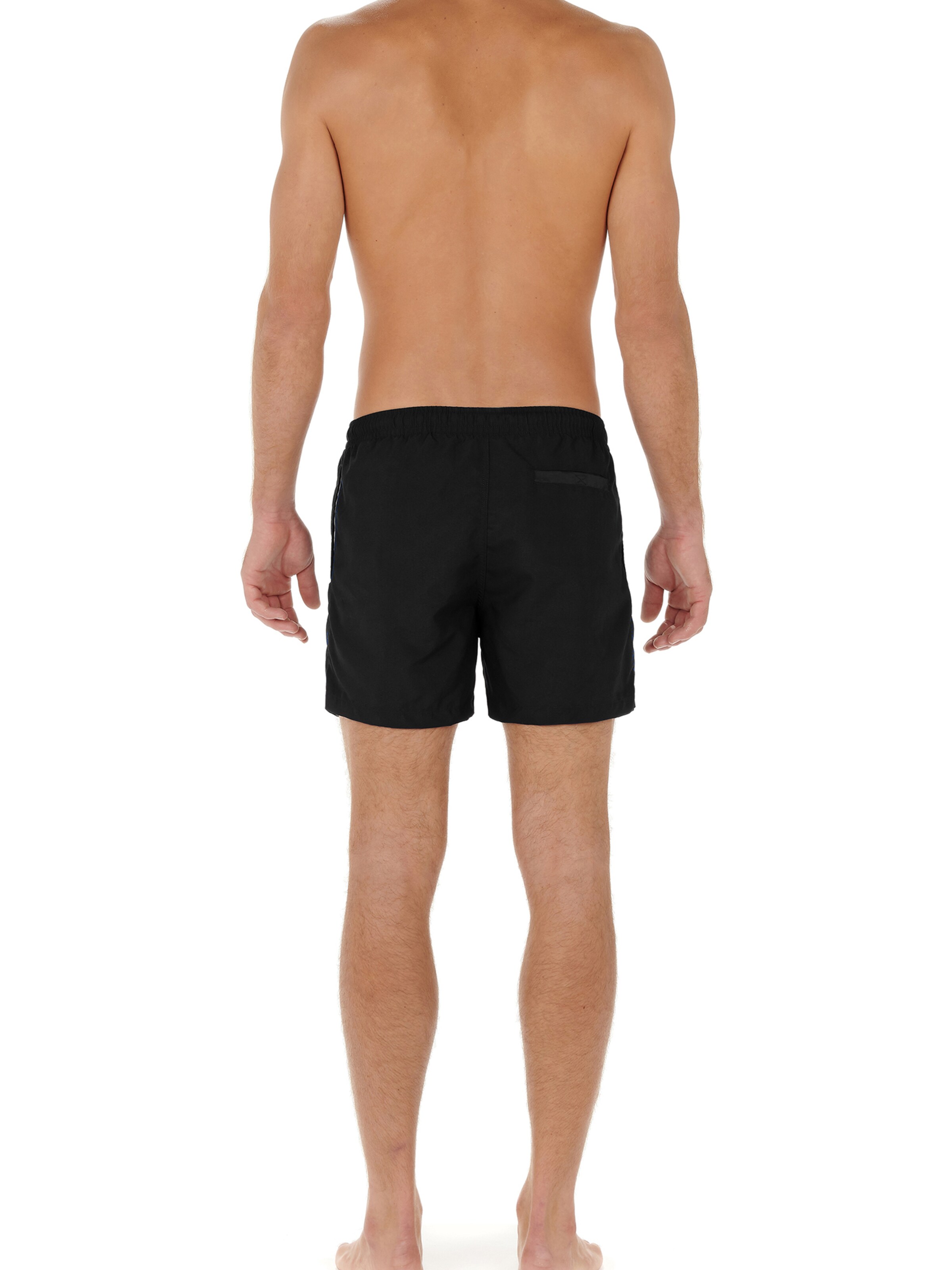 HOM Board Shorts ' Sea Life ' in Black