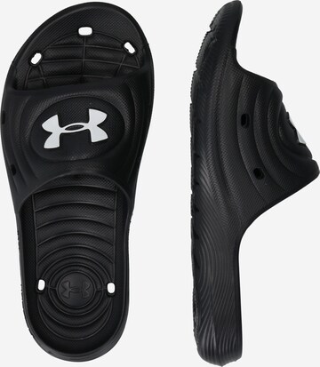 Claquettes / Tongs 'Locker' UNDER ARMOUR en noir