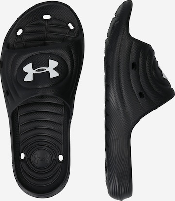 UNDER ARMOUR Pantolette 'Locker' in Schwarz