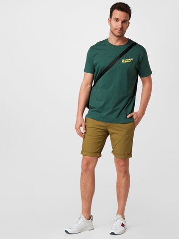 TOM TAILOR DENIM Regular Shorts in Grün