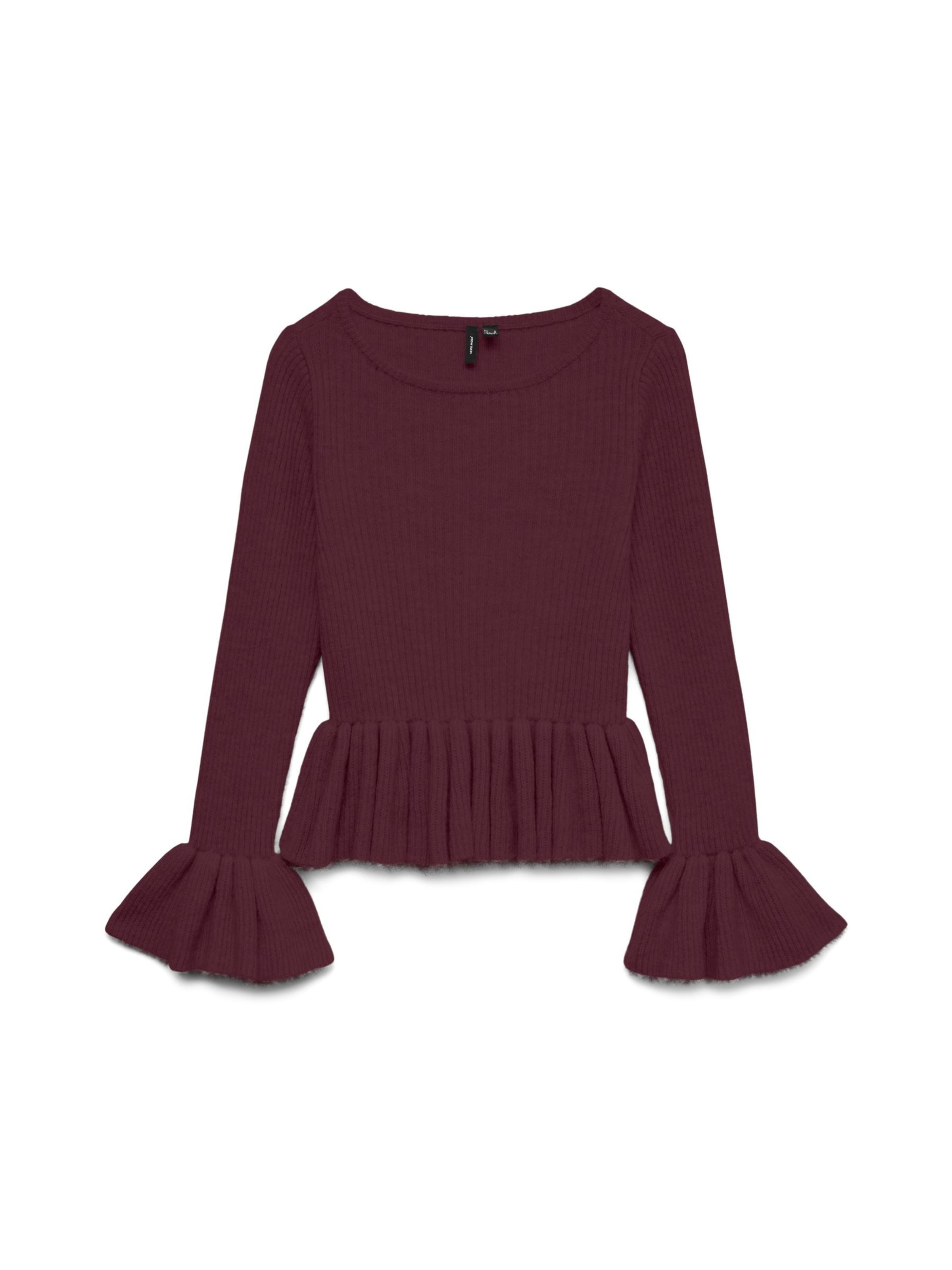 VERO MODA Pullover 'VMGeorgia' in Rot: Vorderseite