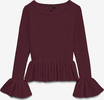 VERO MODA Pullover 'VMGeorgia' in Rot: Vorderseite