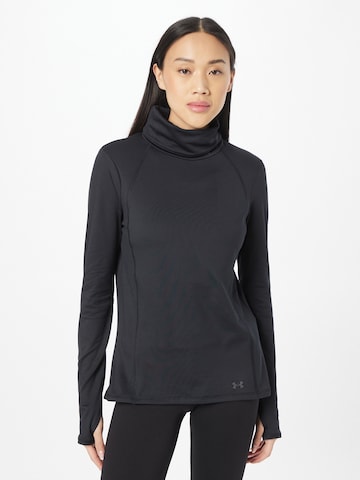 UNDER ARMOUR Performance shirt 'Meridian' in Black: front