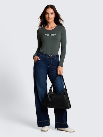 TOM TAILOR - Camiseta en verde