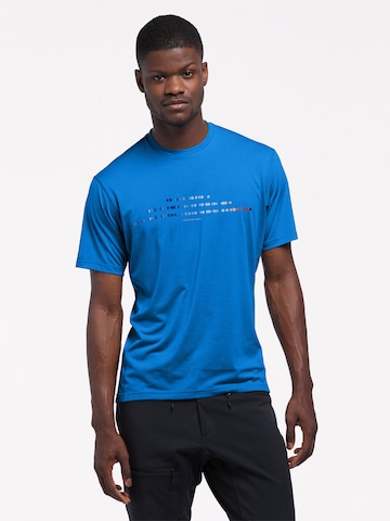 Haglöfs Performance Shirt 'Ridge' in Blue: front