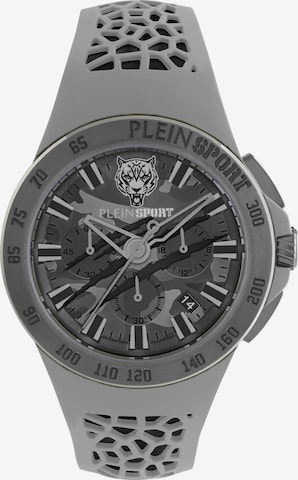 Plein Sport Analog watch 'THUNDERSTORM' in Grey: front