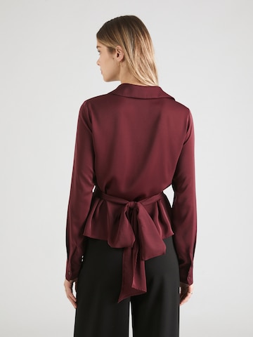 Guido Maria Kretschmer Women - Blusa 'Elektra' em vermelho: atrás