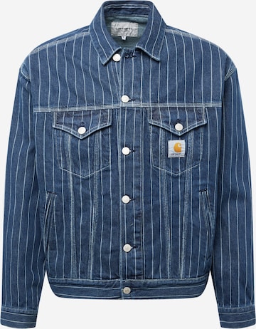 Carhartt WIP Between-season jacket 'Orlean' in Blue: front