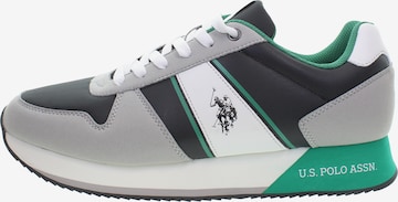 U.S. POLO ASSN. Sneakers laag in Grijs: voorkant