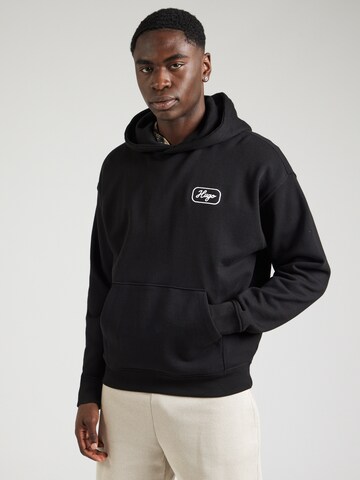 HUGO Sweatshirt 'Nualo' in Zwart