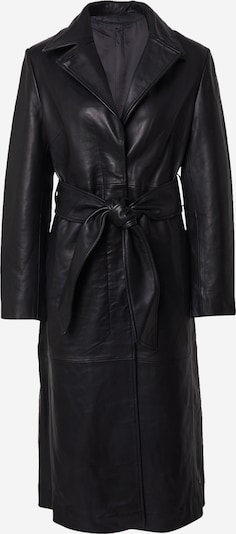 Palton de primăvară-toamnă REMAIN pe negru, Vizualizare produs