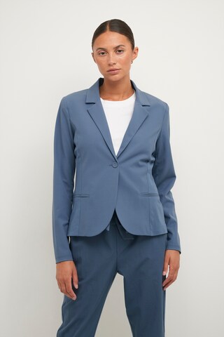 Blazer Kaffe en bleu : devant