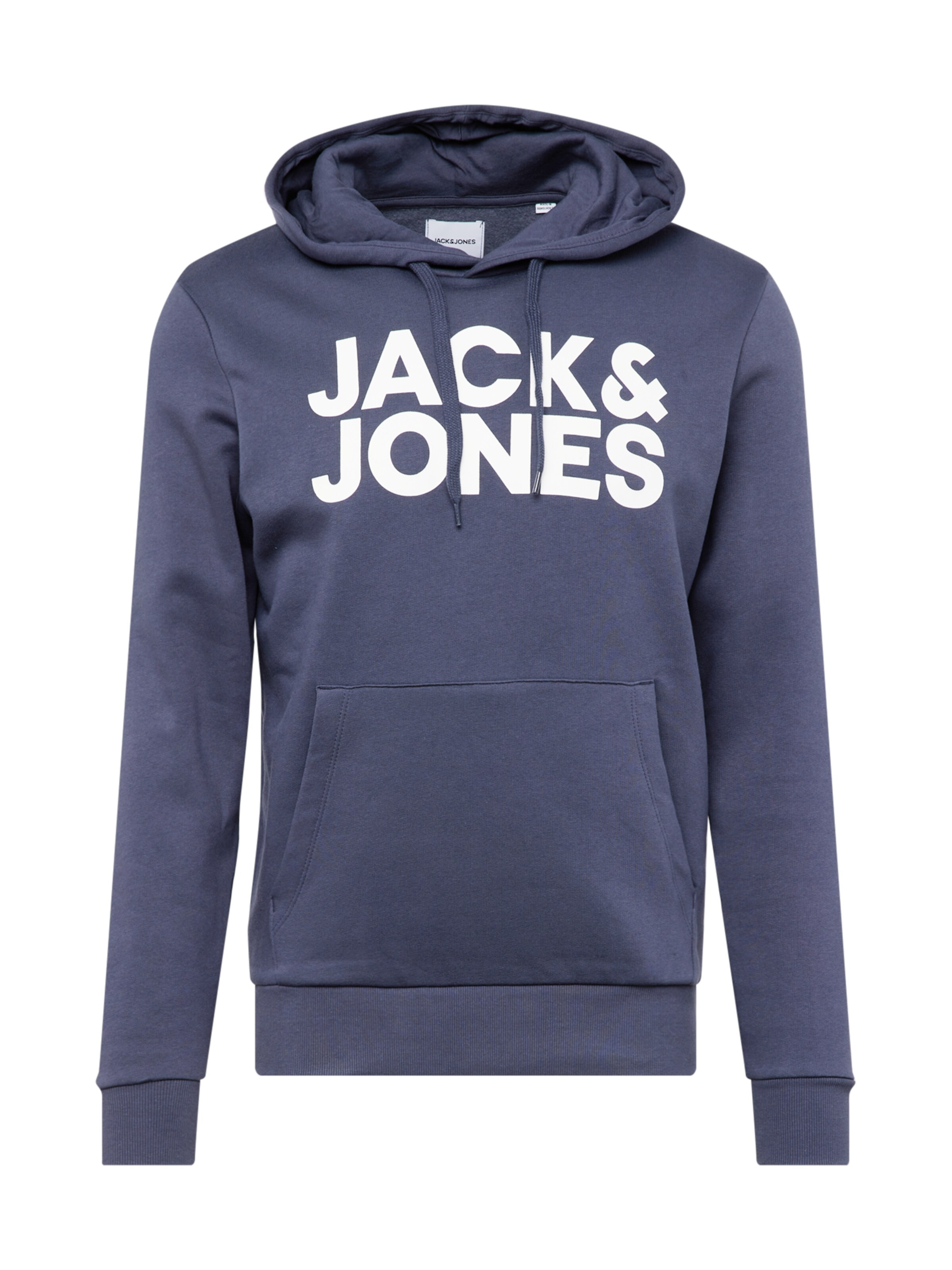 Sweat-shirt JACK & JONES en bleu : devant