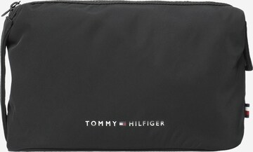 TOMMY HILFIGER Laundry Bag 'Skyline' in Black: front