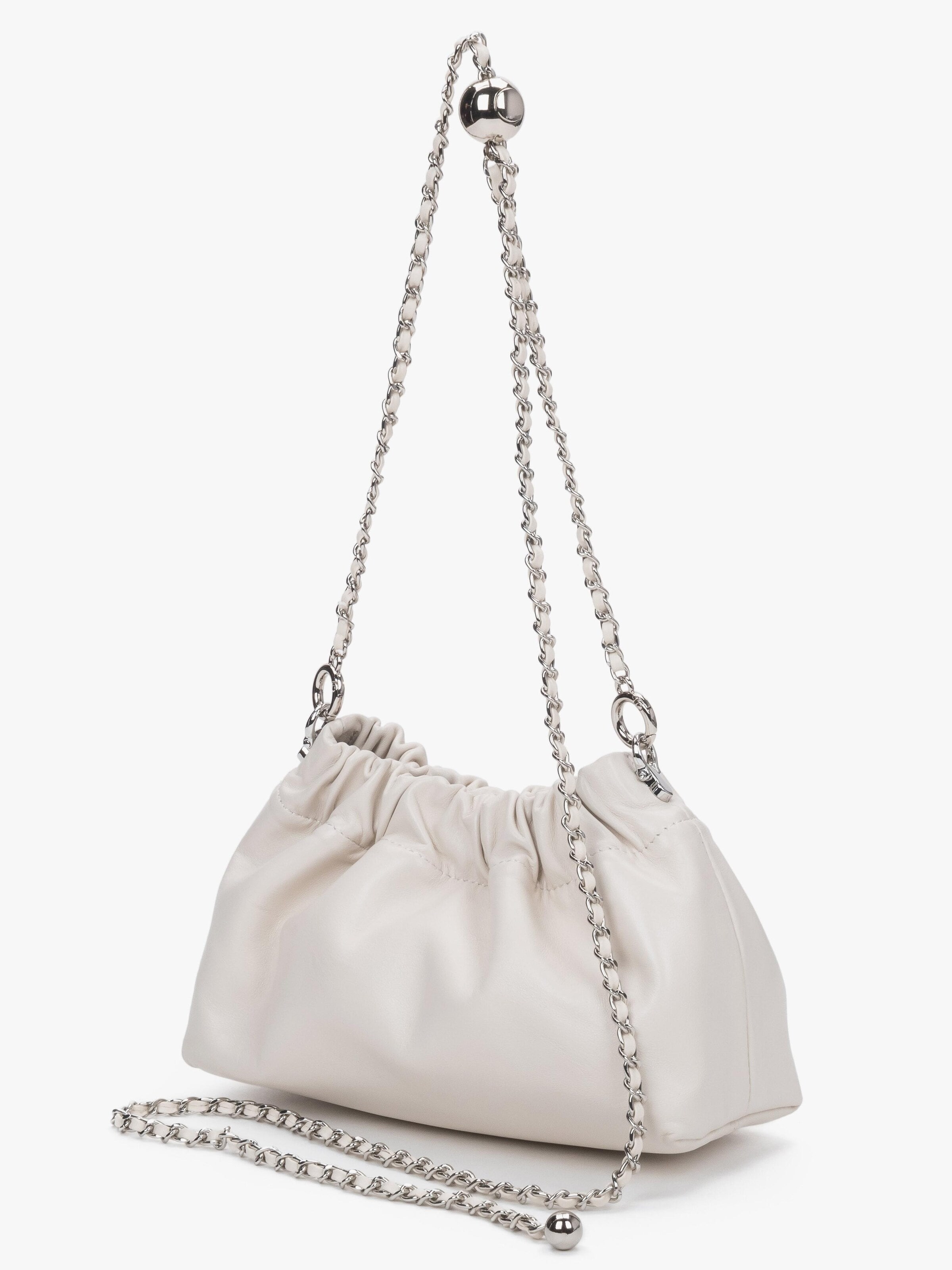 Estro Schultertasche '87802'‌‌‌‌‌‌‌‌‌ in Beige
