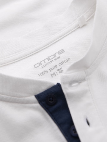 Ombre Shirt in White