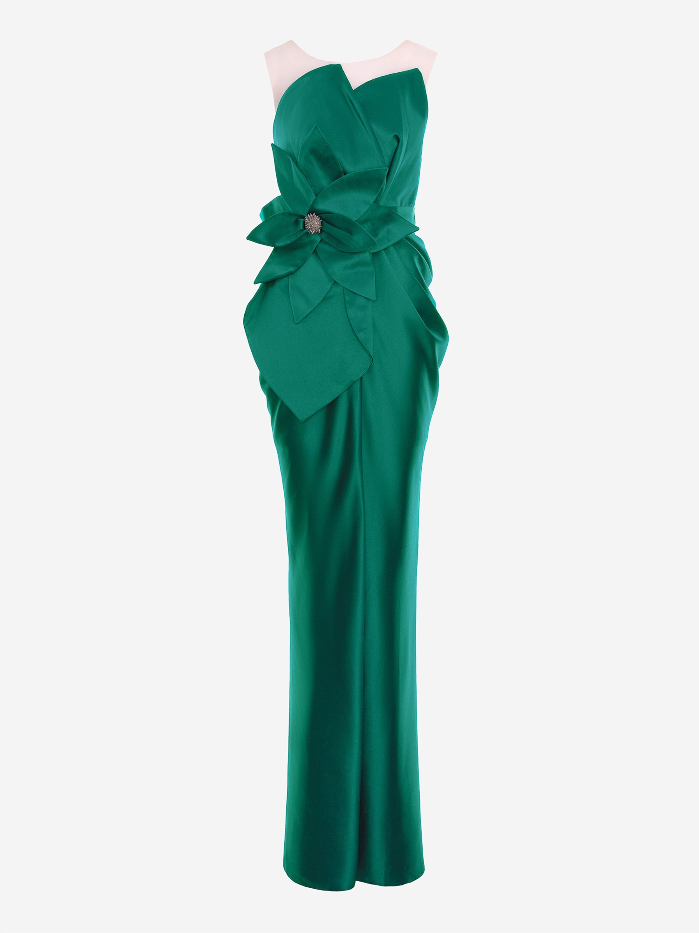 acob a porter Evening dress in Green: front