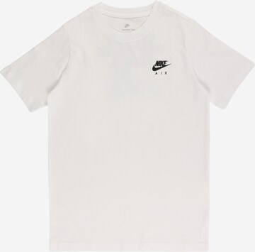 Nike Sportswear Shirt in Wit: voorkant