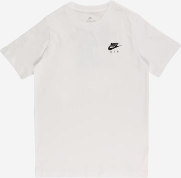 Maglietta di Nike Sportswear in bianco: frontale