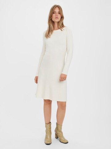 VERO MODA Knit dress in Beige