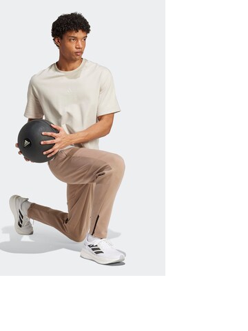 ADIDAS PERFORMANCE Funkčné tričko 'D4T X' - Hnedá: predná strana