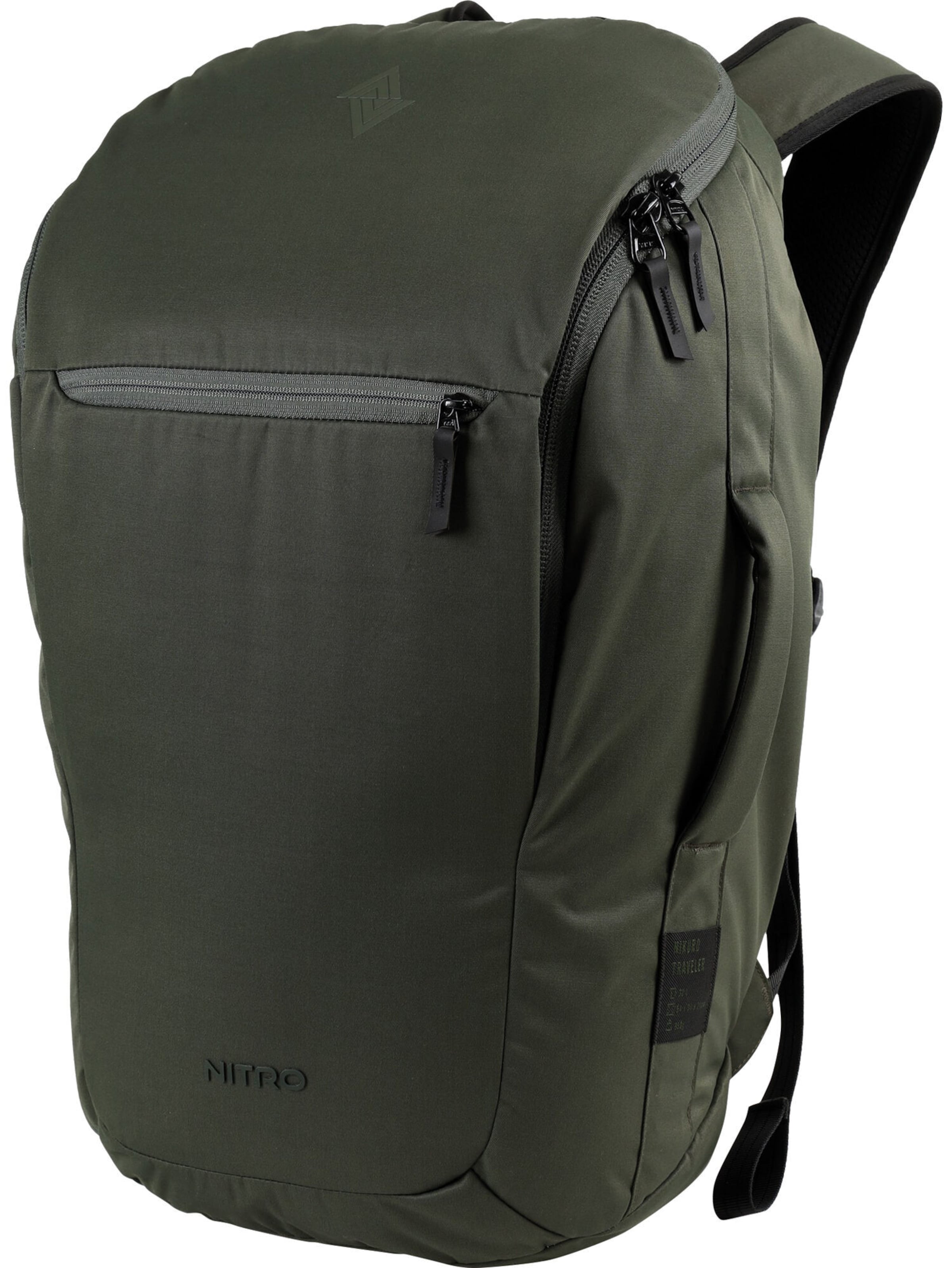 NITRO Rucksack NIKURO TRAVELER in Grün: Vorderseite
