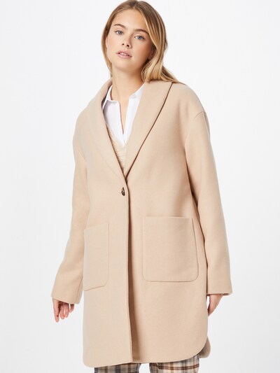 EDC BY ESPRIT Between-Seasons Coat in Beige, View model