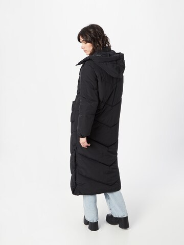 Warehouse Χειμερινό παλτό σε μαύρο