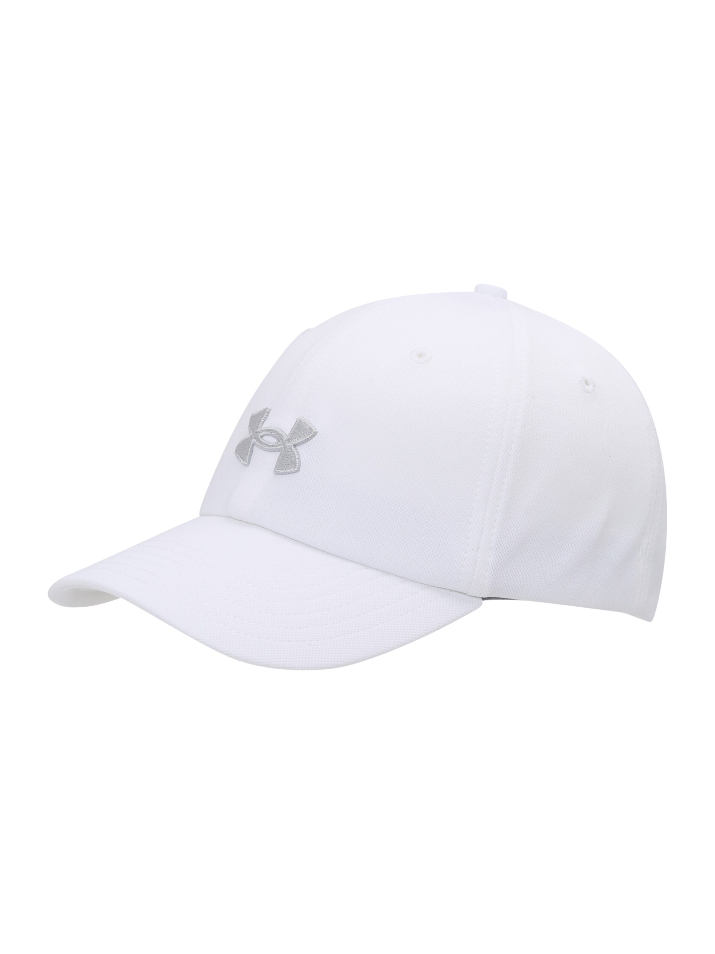 UNDER ARMOUR Športna kapa 'Blitzing' | bela barva: sprednja stran