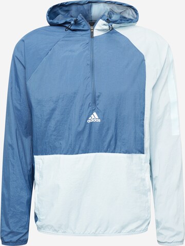 ADIDAS SPORTSWEARSportska jakna - plava boja: prednji dio