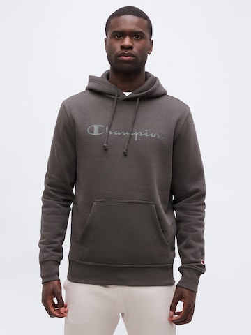 Champion Sweatshirt in Groen: voorkant