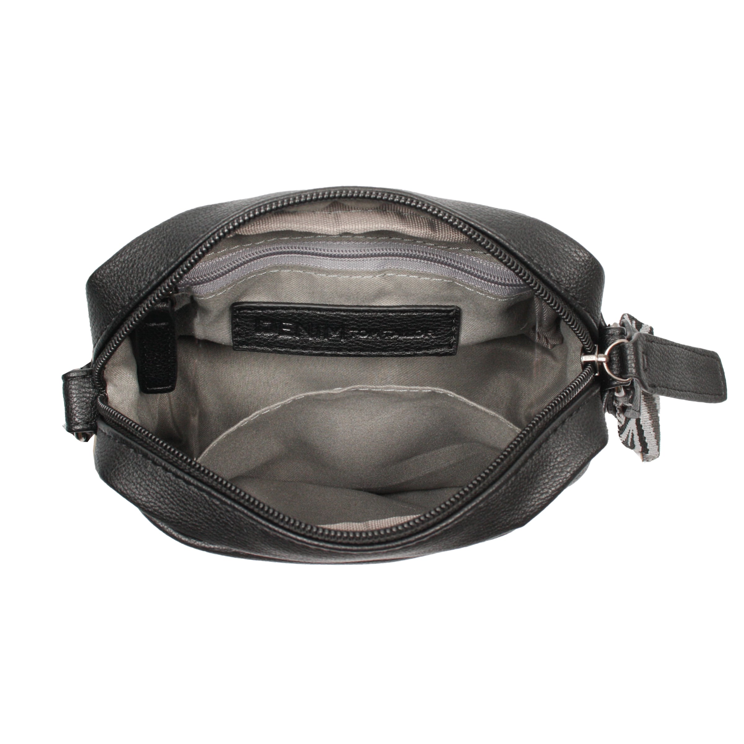 TOM TAILOR DENIM Torba na ramię 'Mena' w kolorze czarny