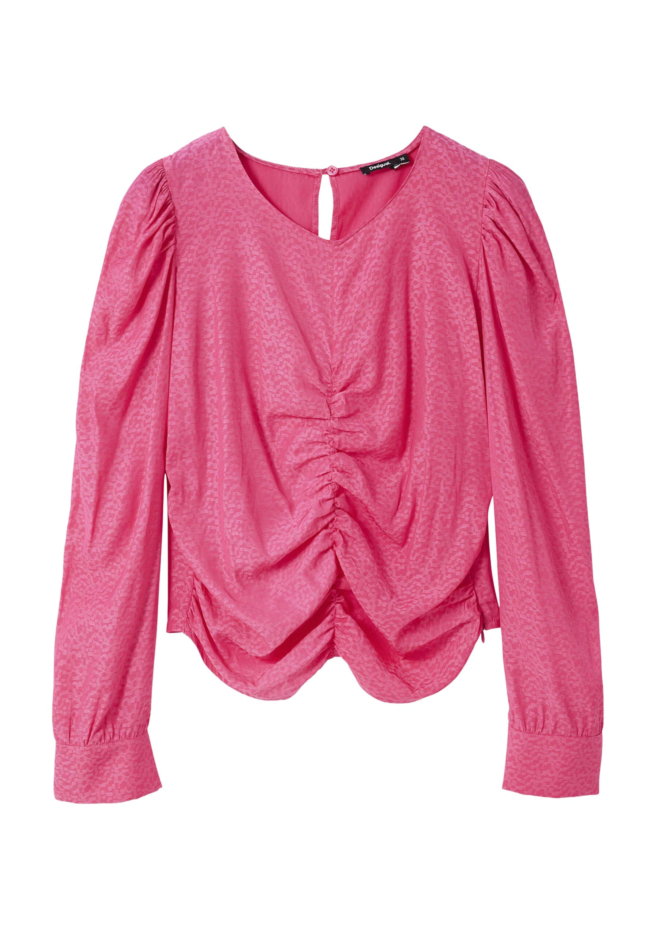 Chemisier Desigual en rose : devant