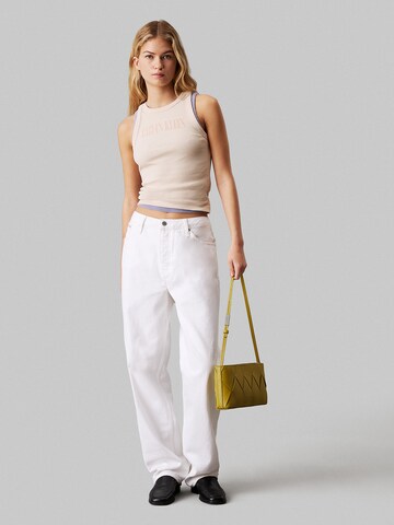 Calvin Klein Jeans Top in Beige
