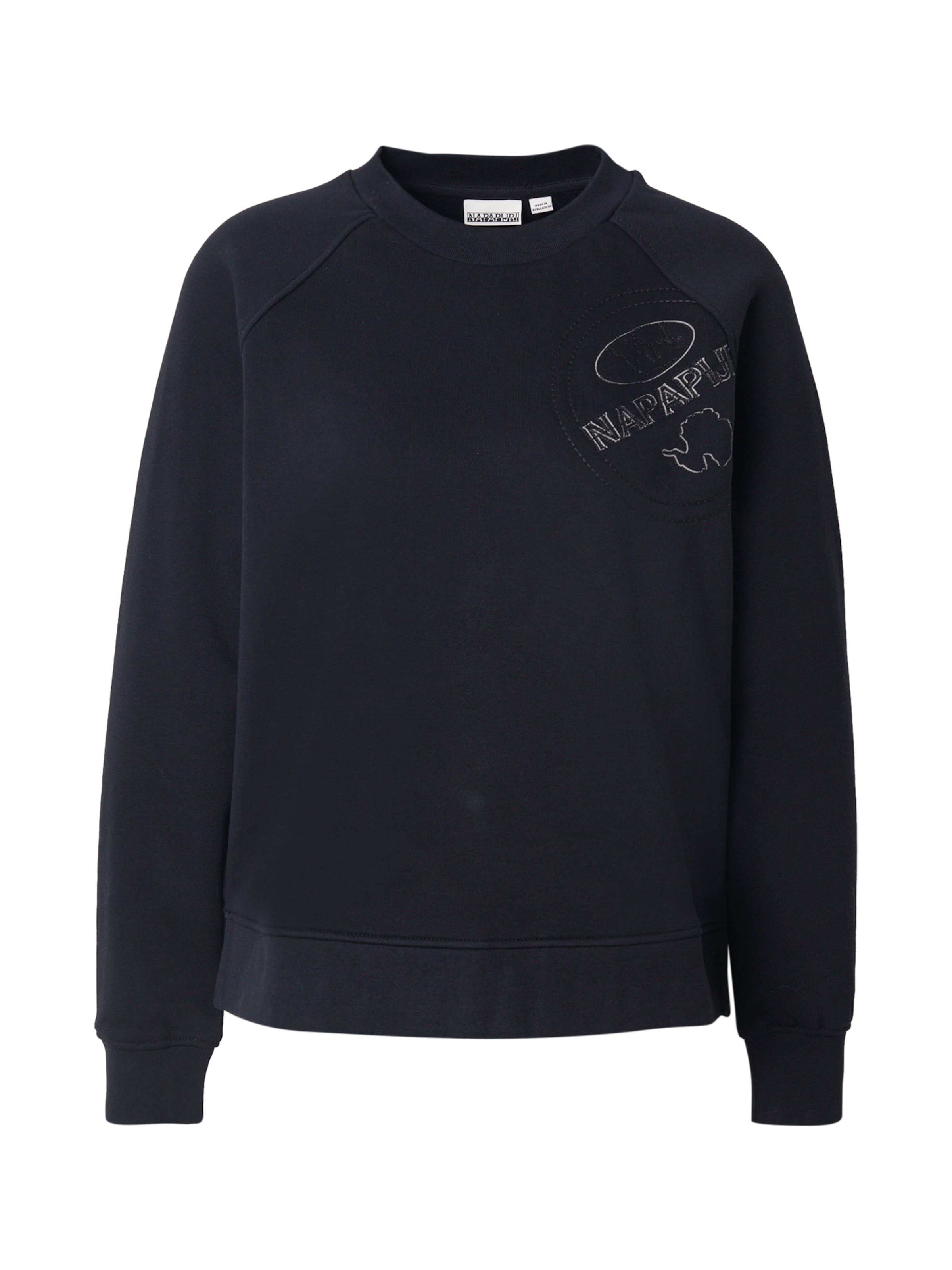 Sweat-shirt 'BELINE' NAPAPIJRI en noir : devant
