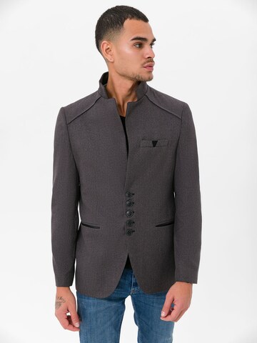 Daniel Hills Regular Fit Sakko in Grau: Vorderseite