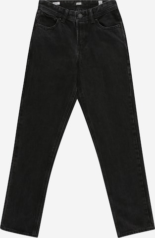 Jack & Jones Junior Regular Jeans 'CLARK' in Black: front