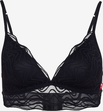 Bustier Soutien-gorge ' Wave Lace ' JOOP! Jeans en noir : devant