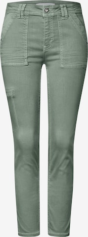 STREET ONE Jeans in Grün: Vorderseite