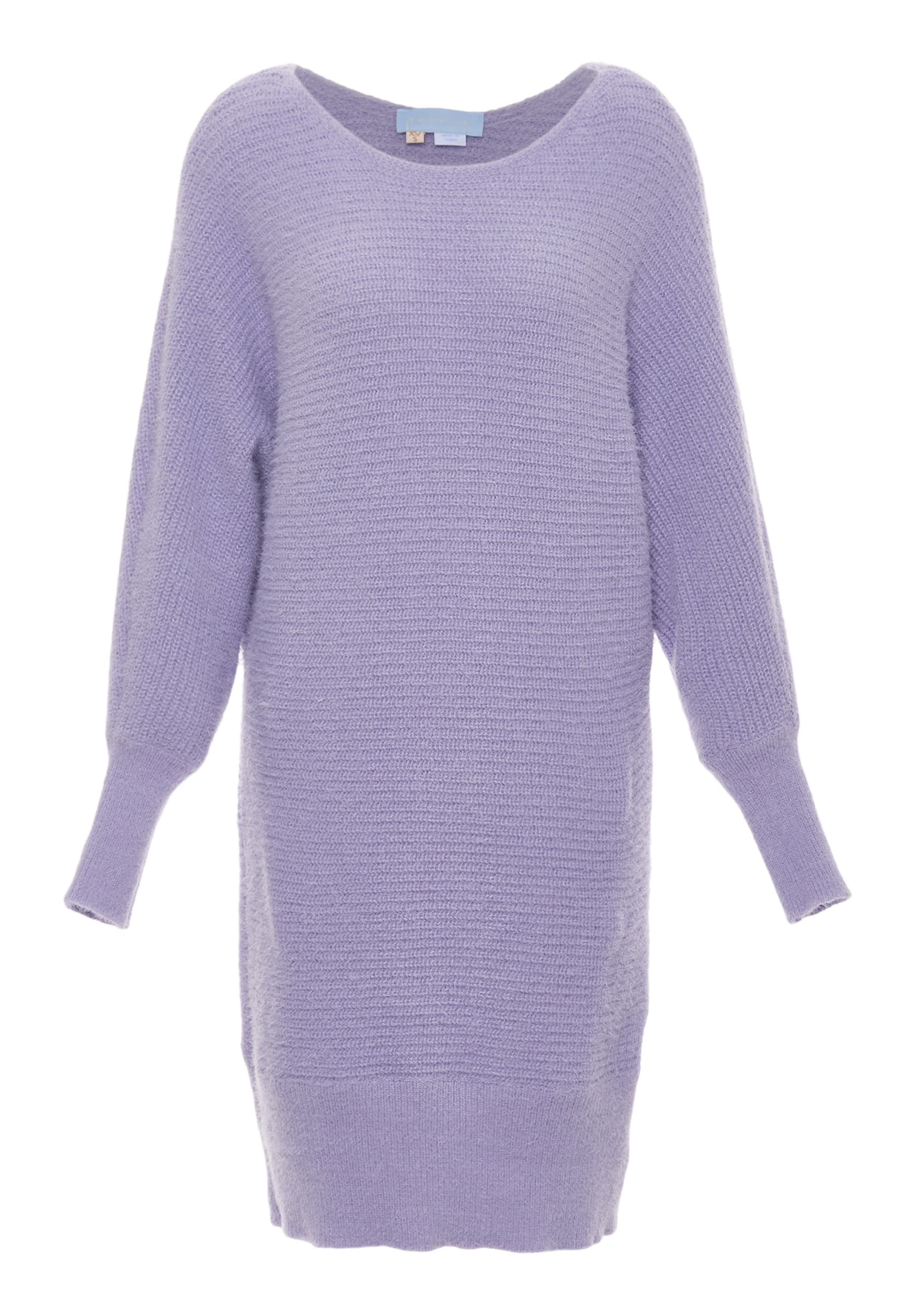 Poomi Knit dress in Purple: front