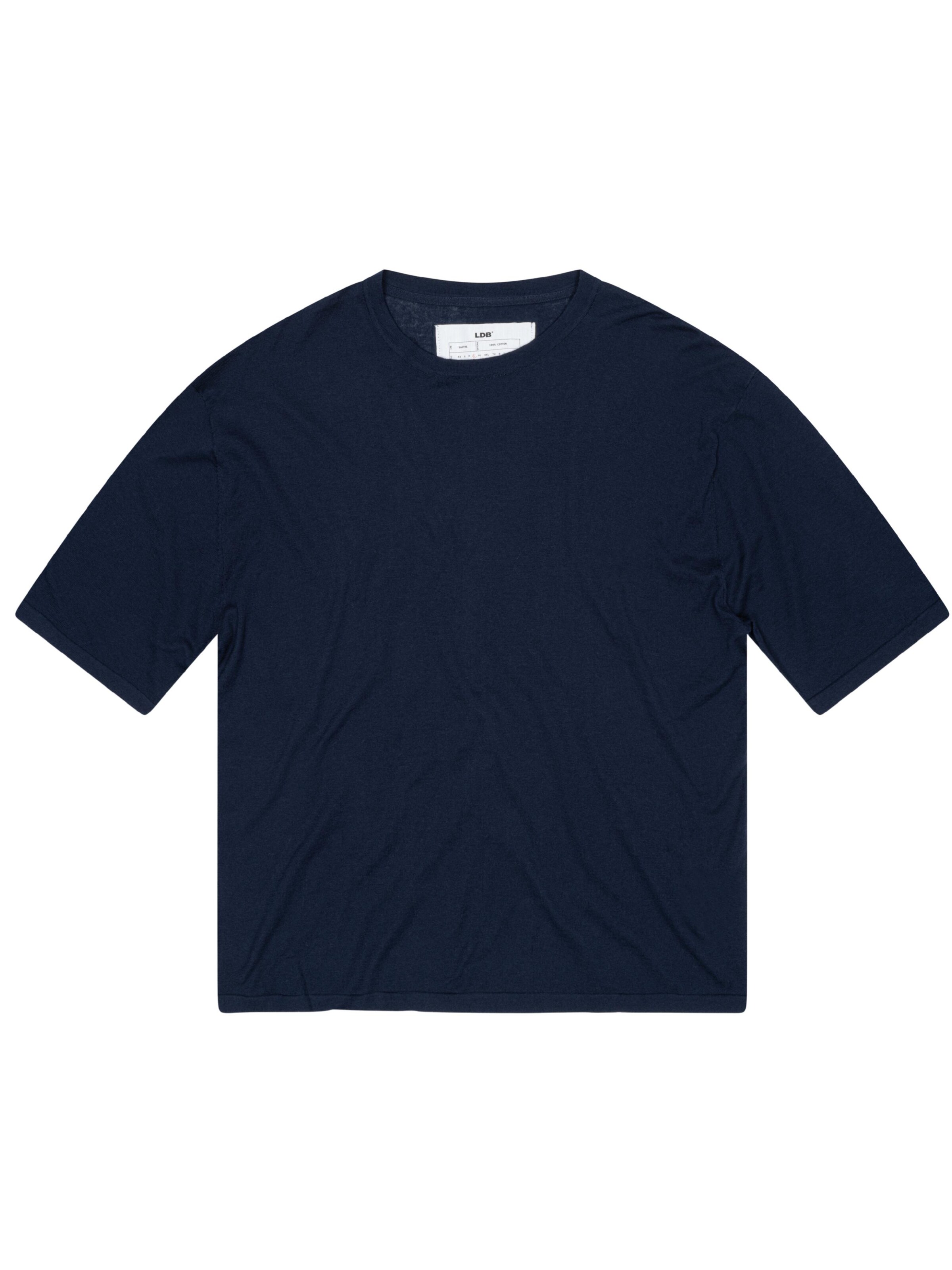T-Shirt 'Plume' LDB en bleu : devant