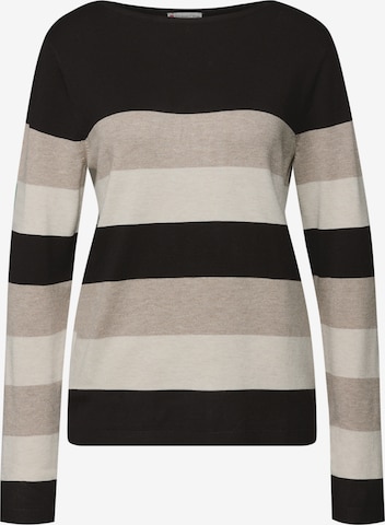 STREET ONE Sweater in Black: front