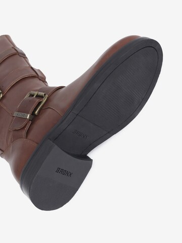 BRONX Boots ' New-Tough ' in Braun