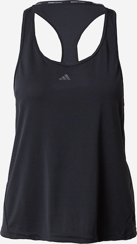 ADIDAS PERFORMANCE Sports Top in Black: front