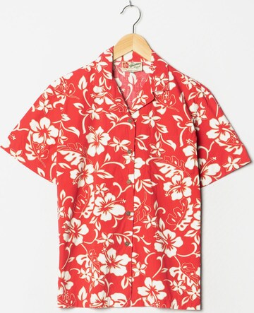 The Hawaiian Original Button Up Shirt in XL in Red: front