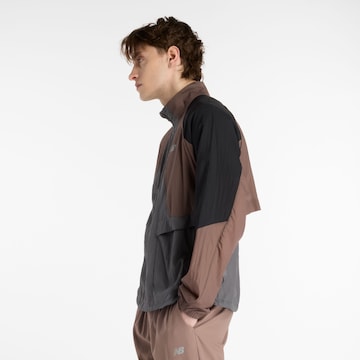 Veste de sport 'Better Run' new balance en marron