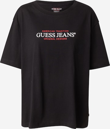 GUESS JEANS Shirt in Black: front